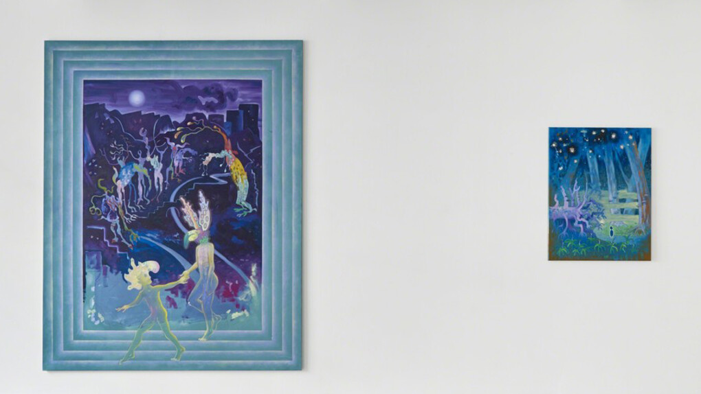 The teachings of the Transhistorical Flamingo, Exhibition view. Courtesy of Pippy Houldsworth Gallery