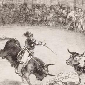 Francisco de Goya, The Famous American, Mariano Ceballos (1825)