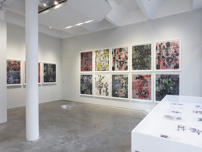 Barry Le Va. Courtesy of Carolina Nitsch Project Room