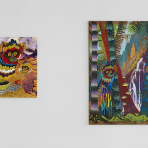 Uwe Henneken, Exhibition view. Courtesy of Pippy Houldsworth Gallery