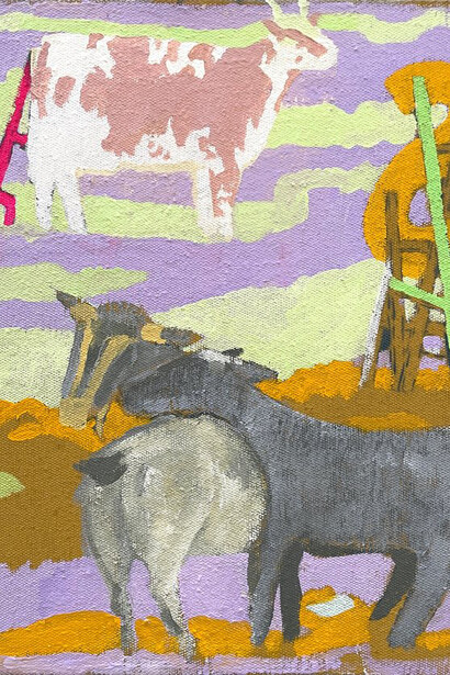 Dennis Congdon, Viola, 2024. Courtesy of The Painting Center 