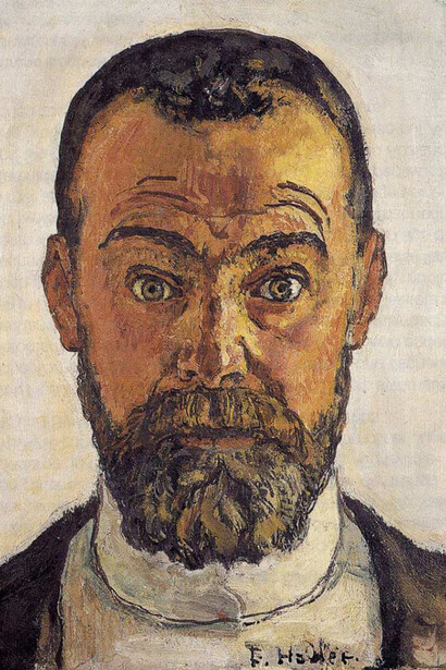 Ferdinand Hodler & Alberto Giacometti. Courtesy of Kunstmuseum Winterthur