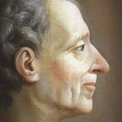 Retrato de Montesquieu, Jacques-Antoine Dassier, entre 1753 y 1794
