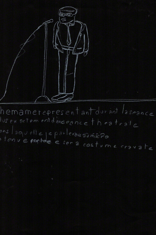 Do The Write Thing. Courtesy of Christian Berst Art Brut