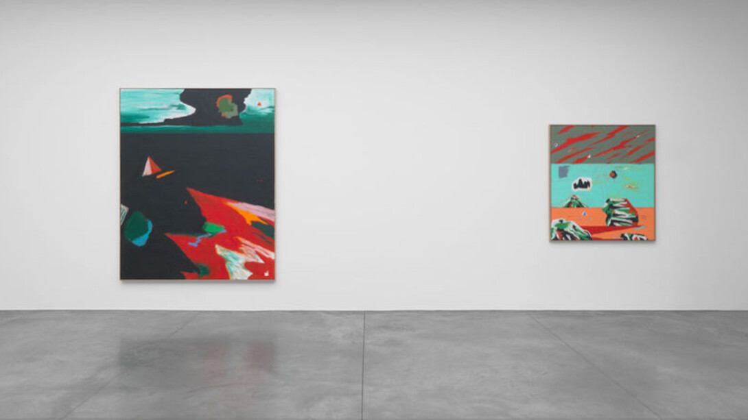 Harold Ancart, Exhibition view. Courtesy of Xavier Hufkens