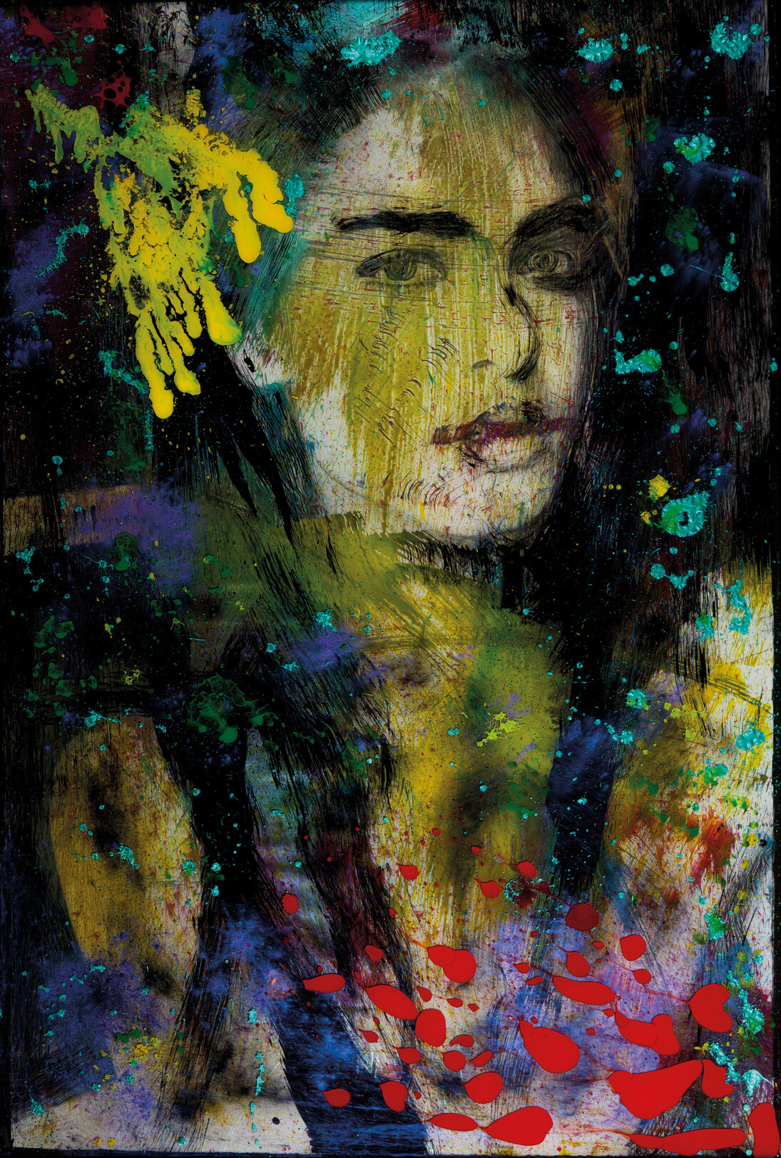 'PORTRAIT' by Raphael Mazzucco, giclee on paper, 'Raphael Mazzucco' 2016