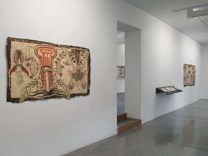 Simone Pellegrini, la mostra Ostrakon da Cardelli & Fontana-Sarzana 2018