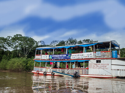 Expedición en el Rio Acre estudia la nueva relación del rio con las ciudades, 2016, Bolivia - Perú - Brasil