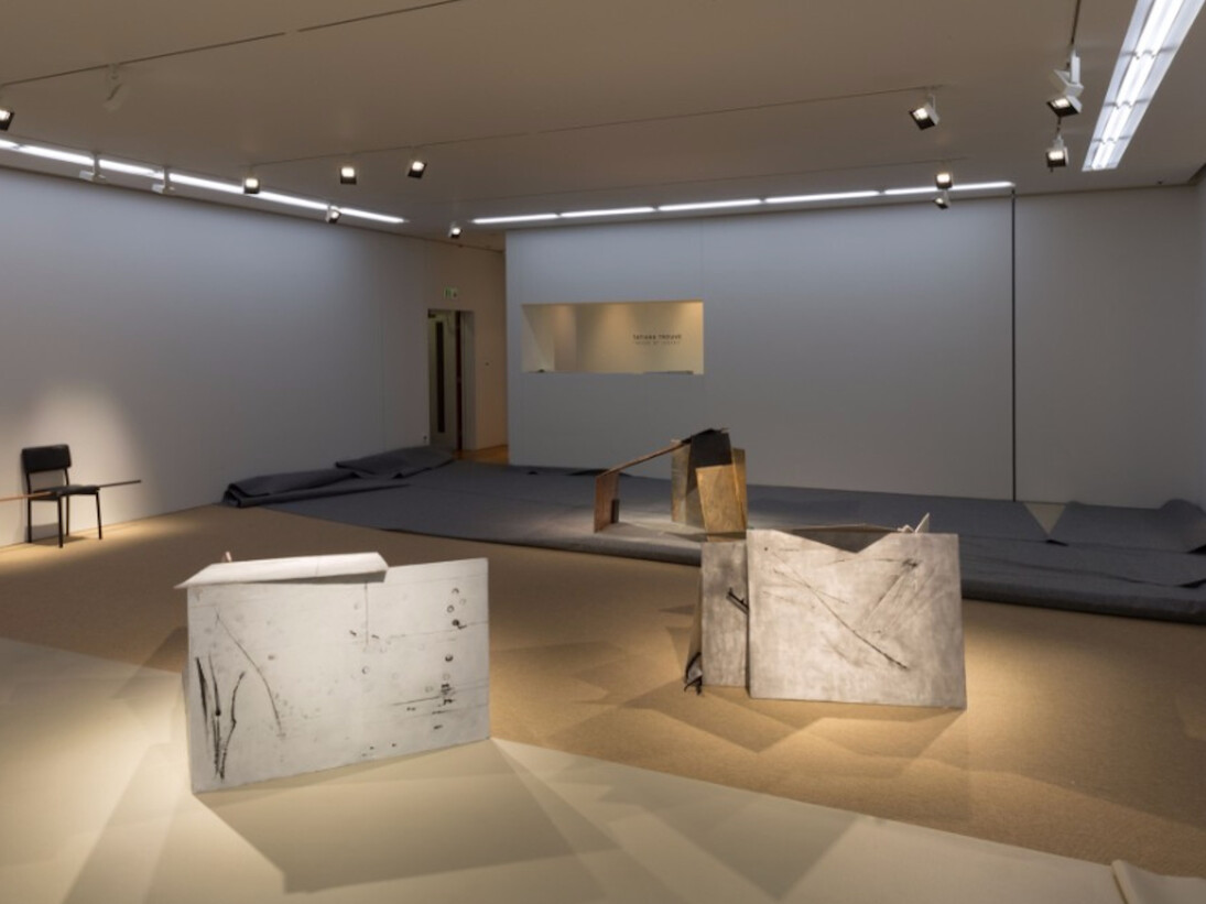 Tatiana Trouvé, Exhibition view. Courtesy of Perrotin gallery