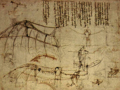 Leonardo, macchina volante