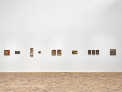 Various artists, Songs of innocence and experience, part II, exhibition view. Courtesy of Ingleby Gallery