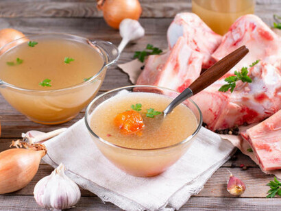 Bone broth is rich in protein and essential nutrients, which may support digestive health, promote the growth of muscle and bone, and aid in weight management