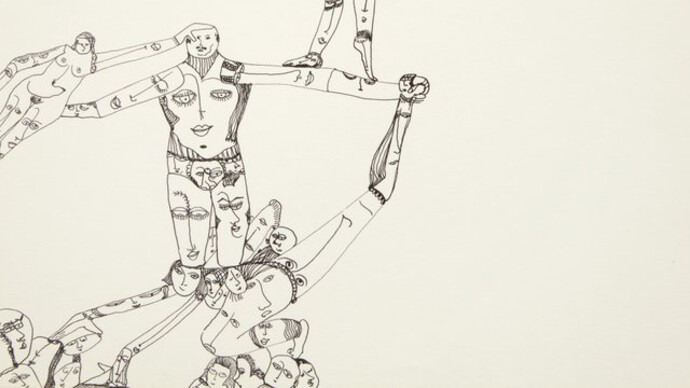 Huguette Caland. Courtesy of Tate