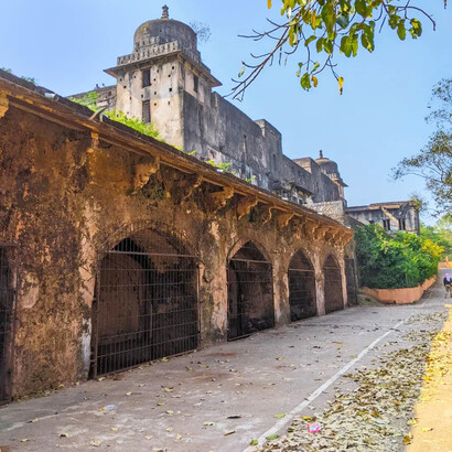 Elephant stables at Moti Mahal