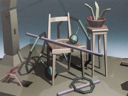 Julio Pacheco Rivas. Serigrafía