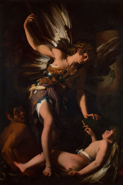 Giovanni Baglione, Amour sacré et Amour profane - © Gallerie Nazionali di Arte Antica di Roma. Palazzo Barberini