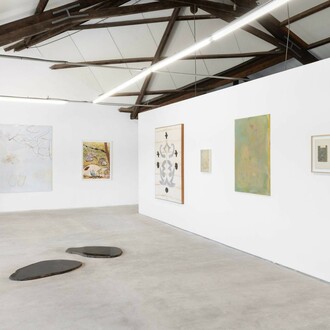 Various artists, Soft ground, exhibition view. Courtesy of Kubikgallery