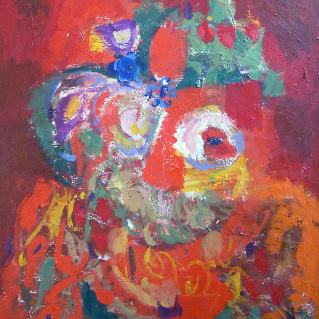 Ethel Schwabacher, Woman Series, 1955, Oil on canvas, 30" x 36"