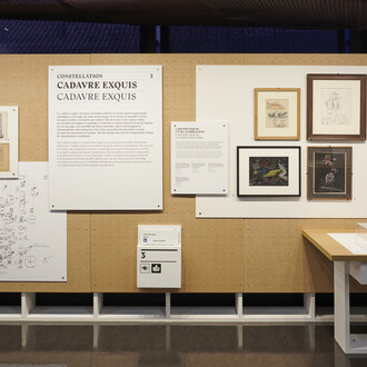 Objets en question, vue d'exposition. Avec l'aimable autorisation du Musée du Quai Branly