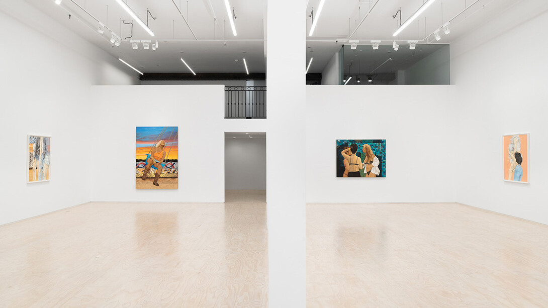 Alison Elizabeth Taylor, I’ll be your mirror, exhibition view. Courtesy of Jessica Silverman