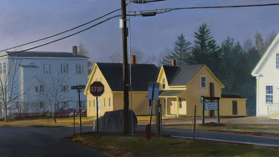 Larry Francis, Mad river road, 2022. Courtesy of Pennsylvania Academy of the Fine Arts