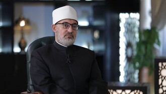 Egypt’s Grand Mufti, Professor Doctor Nasir Mohamed representing opposition to the misleading fatwa on jihad