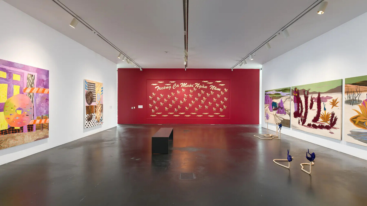 Various artists, The future is present, the harbinger is home. Selections from Prospect.6 New Orleans, exhibition view. Courtesy of MCA Denver