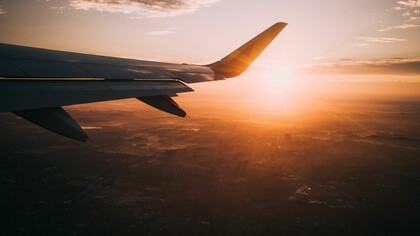 The view from the window seat