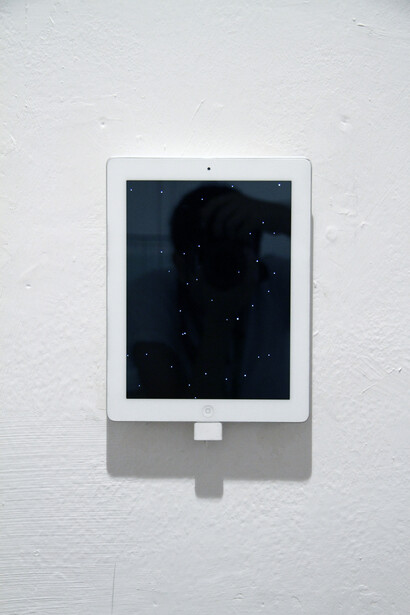 Clara Montoya, Constellation. 2016. App for ipad mapping the celestial dome in real orientation and time, assigning a sound to each new star that enters within the frame of the screen