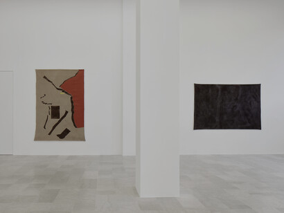 Francis Offman, 2021, installation view, P420, Bologna, foto C. Favero