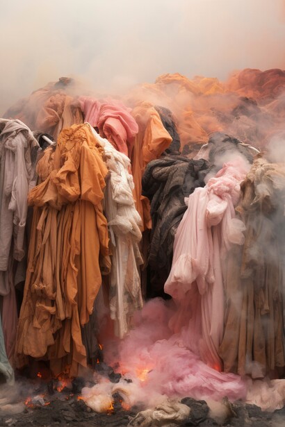 Riparare invece di sostituire: invece di gettare via capi rovinati, ripararli o portarli da un sarto può contribuire a limitare l'accumulo di rifiuti tessili