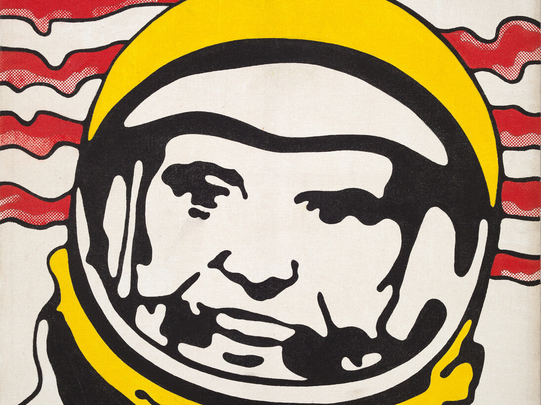 Claudio Tozzi
Astronauta (Astronaut), 1969
Liquitex on canvas, 70 x 70 cm 