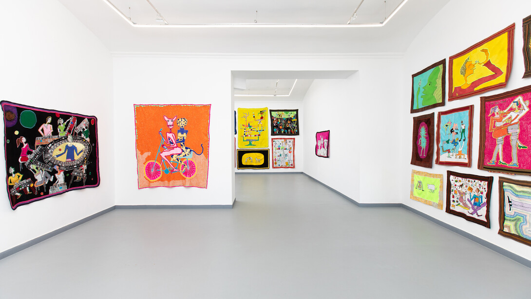 Jakup Ferri, Rub-a-dub-dub, exhibition view. Courtesy of Ani Molnár Gallery