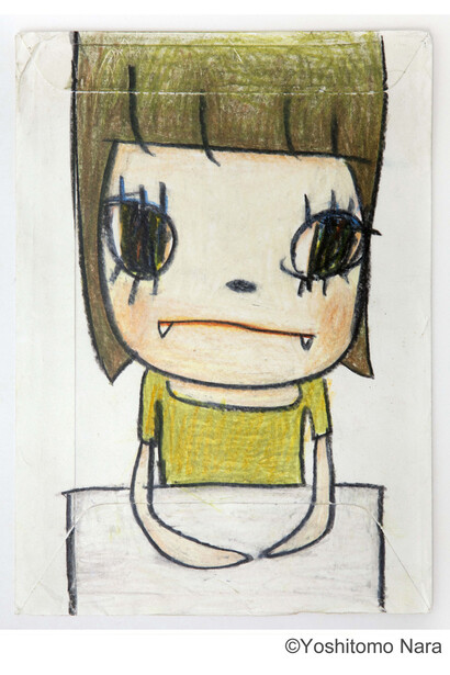 Yoshitomo Nara, Waiting for your blood, 2013, © Yoshitomo Nara, Courtesy of the artist and Blum & Poe, Photo: Sam Kahn