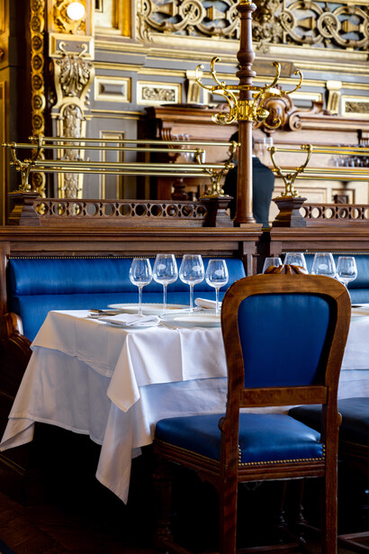 Le Train Bleu, Gare de Lyon, Paris, France, interior