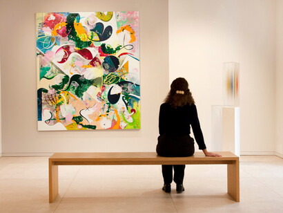 Various artists, Light, exhibition view. Courtesy of Opera Gallery