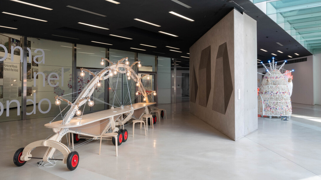 Takk, Entrate, exhibition view. Courtesy of Maxxi