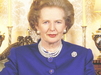 Margaret Thatcher the first female Prime Minister of the UK