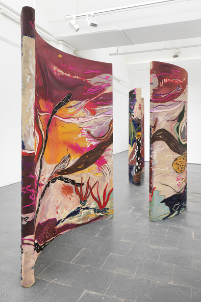 Fernanda Galvão, Serpent serpent snake, ausstellungsansicht. Mit freundlicher genehmigung der Galerie Barbara Thumm