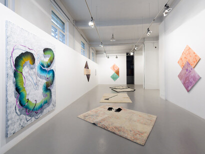 The seed can be initialized randomly II, Exhibition view. Courtesy of Temnikova & Kasela