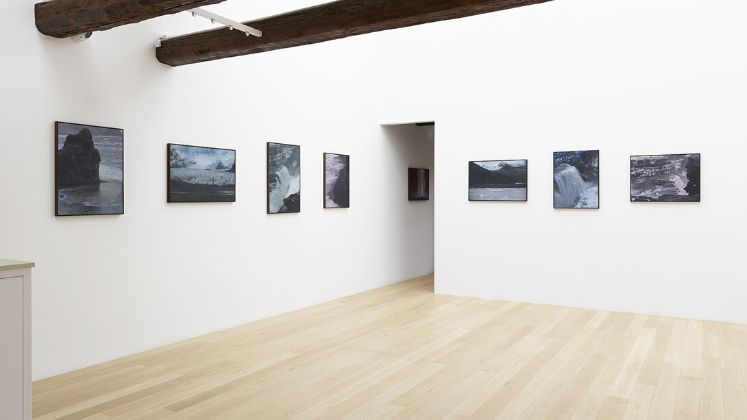 Erik Steffensen, Elements, exhibition view. Courtesy of Galleri Bo Bjerggaard