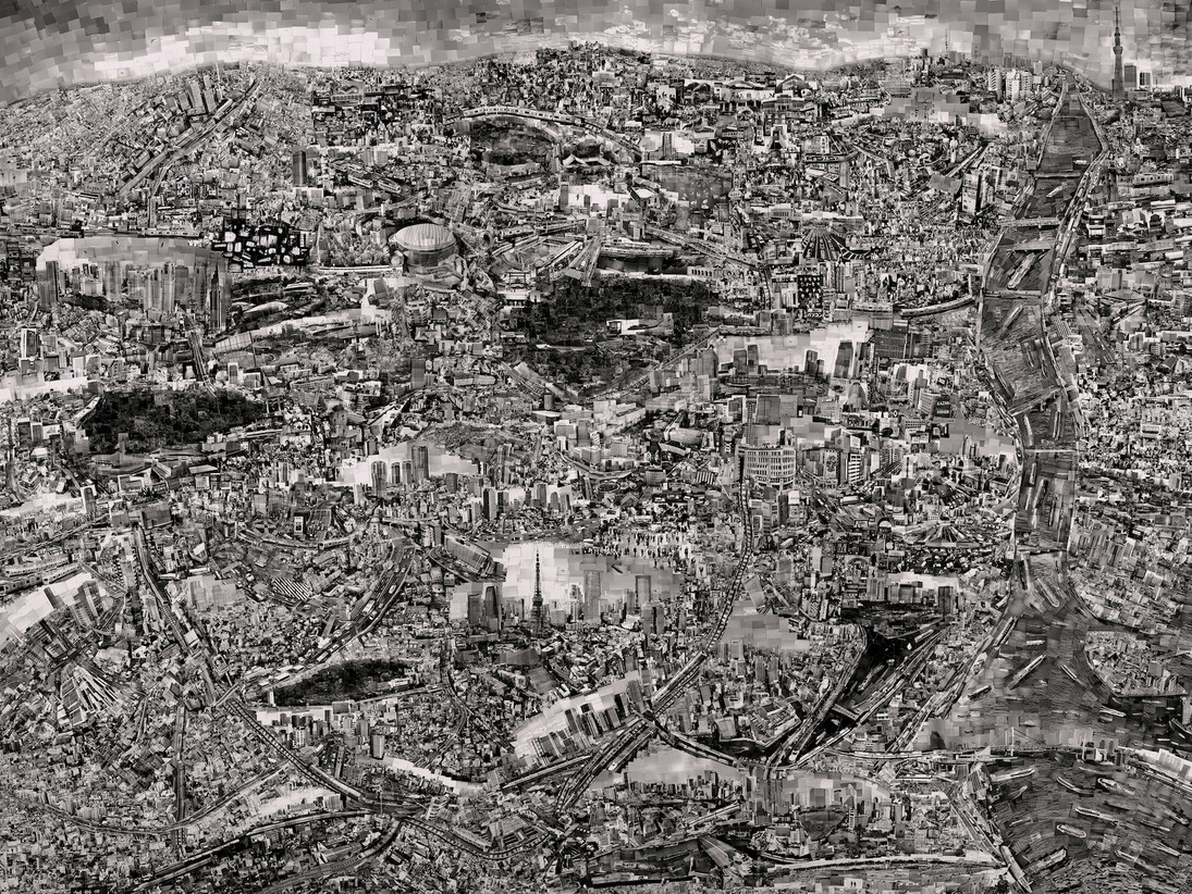 Diorama Map Tokyo, 2014 © Sohei Nishino, Courtesy Michael Hoppen Gallery 