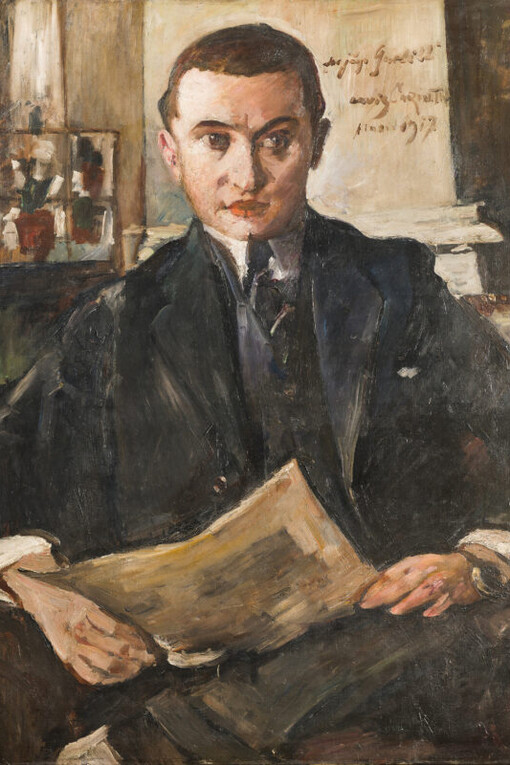 Lovis Corinth, Portrait of Wolfgang Gurlitt, 1917. Mit freundlicher genehmigung des Lentos Kunstmuseum
