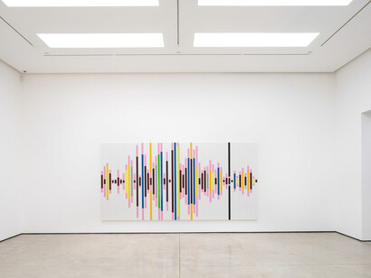 Sarah Morris. Courtesy of White Cube 