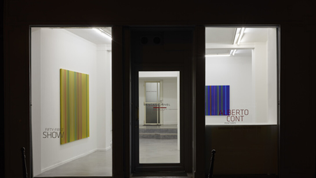 Alberto Cont, Exhibition view. Courtesy of Bendana | Pinel 