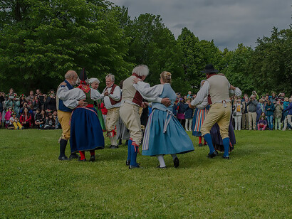 Midsummer in Vaxholm Stockholm Sweden June 20 2014