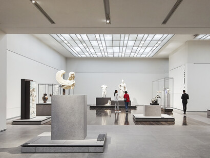 Louvre Abu Dhabi. Interior view of the museum. Photo by Hufton+ Crow