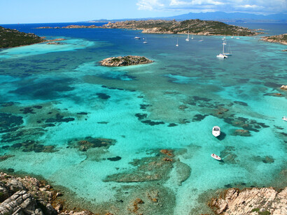 Delight in breathtaking vistas of Sardinia's coastline from the perfect sea view offered by Delphina Hotels, Italy