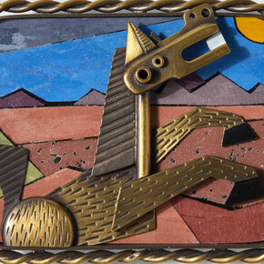 Lisa and Scott Cylinder, Cubist roundup, 2023. Courtesy of Form and Concept