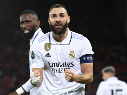 Karim Benzema. Ce soir-là, le Real avait aussi pris l’eau d’entrée et Karim Benzema avait laissé les Merengues en vie avant le retour
